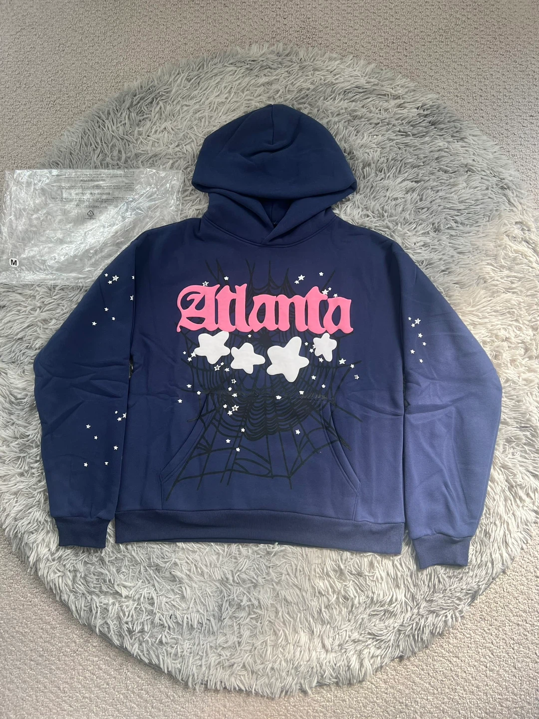 Purple/Pink Atlanta Sp5der Hoodies