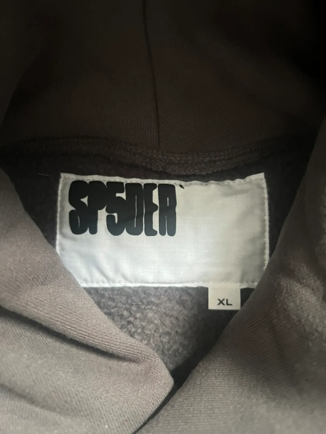 Slate Grey Sp5der Punk V2 Hoodies image indicator(3)