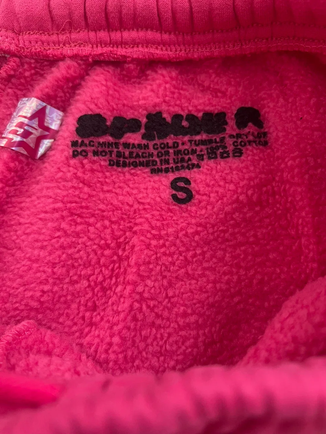 Pink Sp5der P*nk V2 Sweatpants image indicator(3)