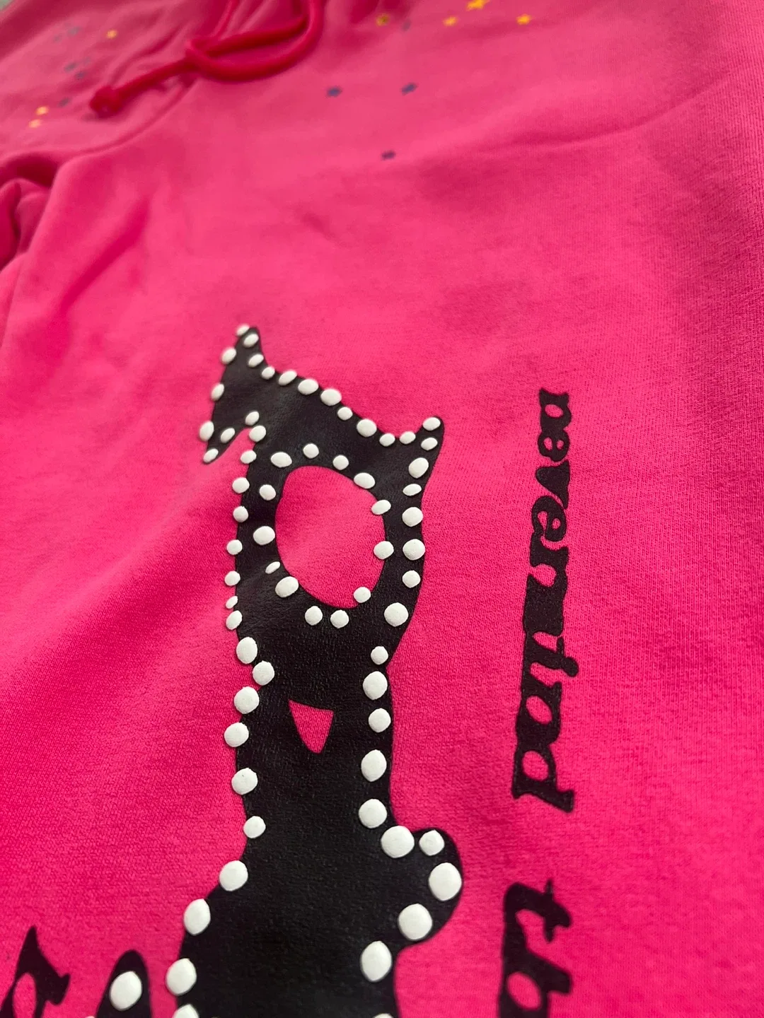 Pink Sp5der P*nk V2 Sweatpants image indicator(2)