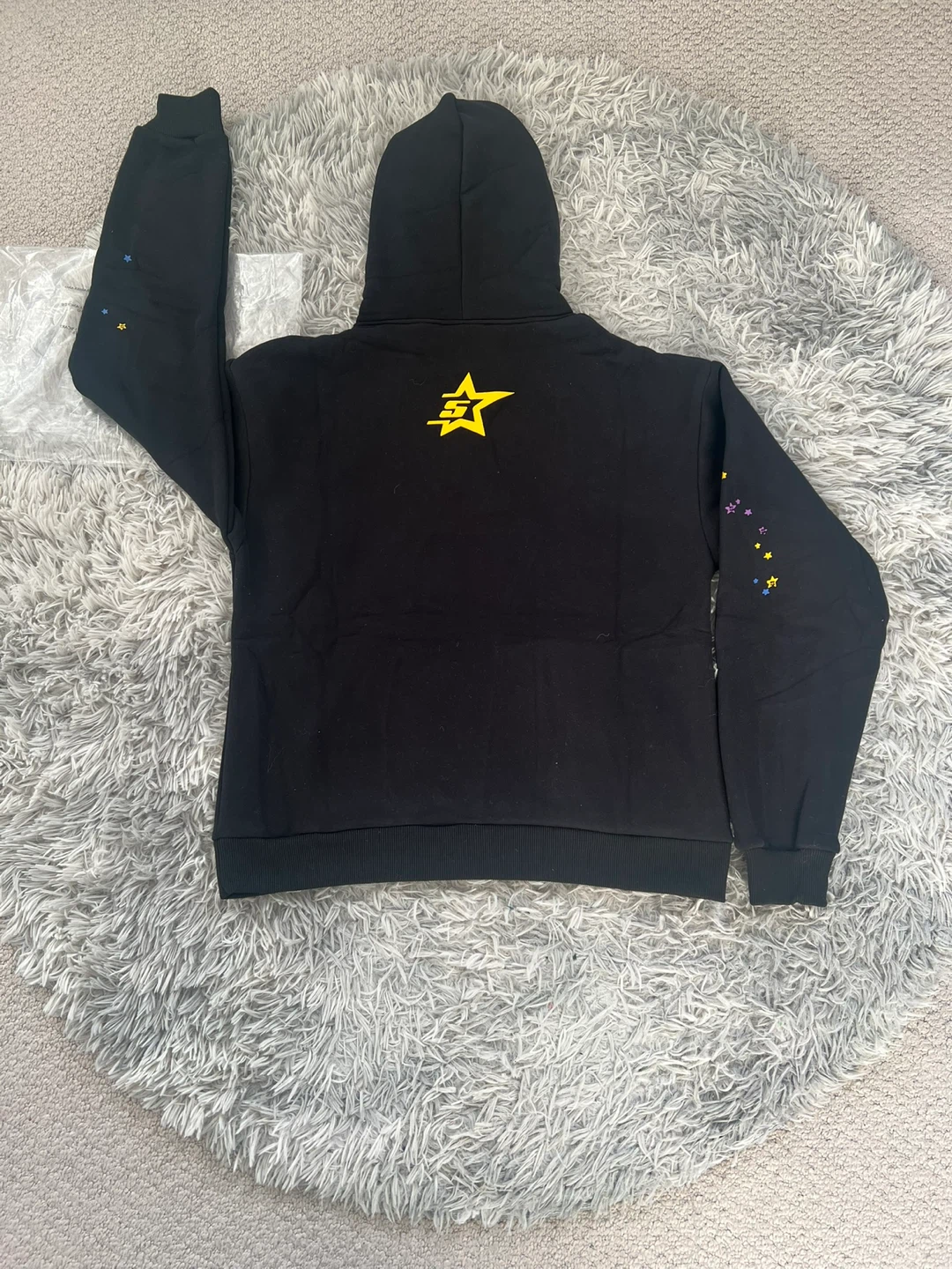 Black Sp5der P*nk V2 Hoodies - photo 2