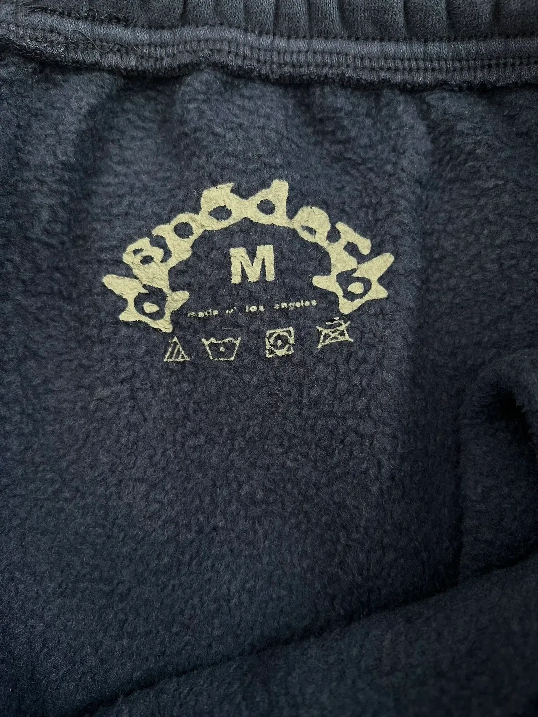 Navy OG Web Sp5der Sweatpants image indicator(3)