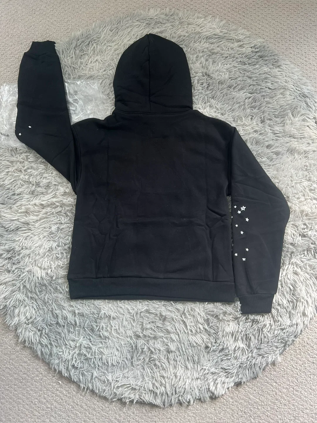 Black/White OG Web Sp5der Hoodies image indicator(2)