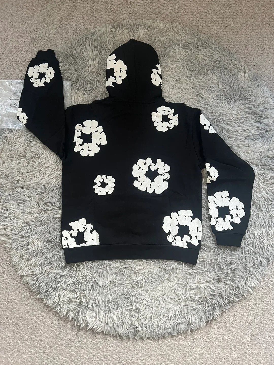 Black Denim Tears The Cotton Wreath Hoodies image indicator(2)