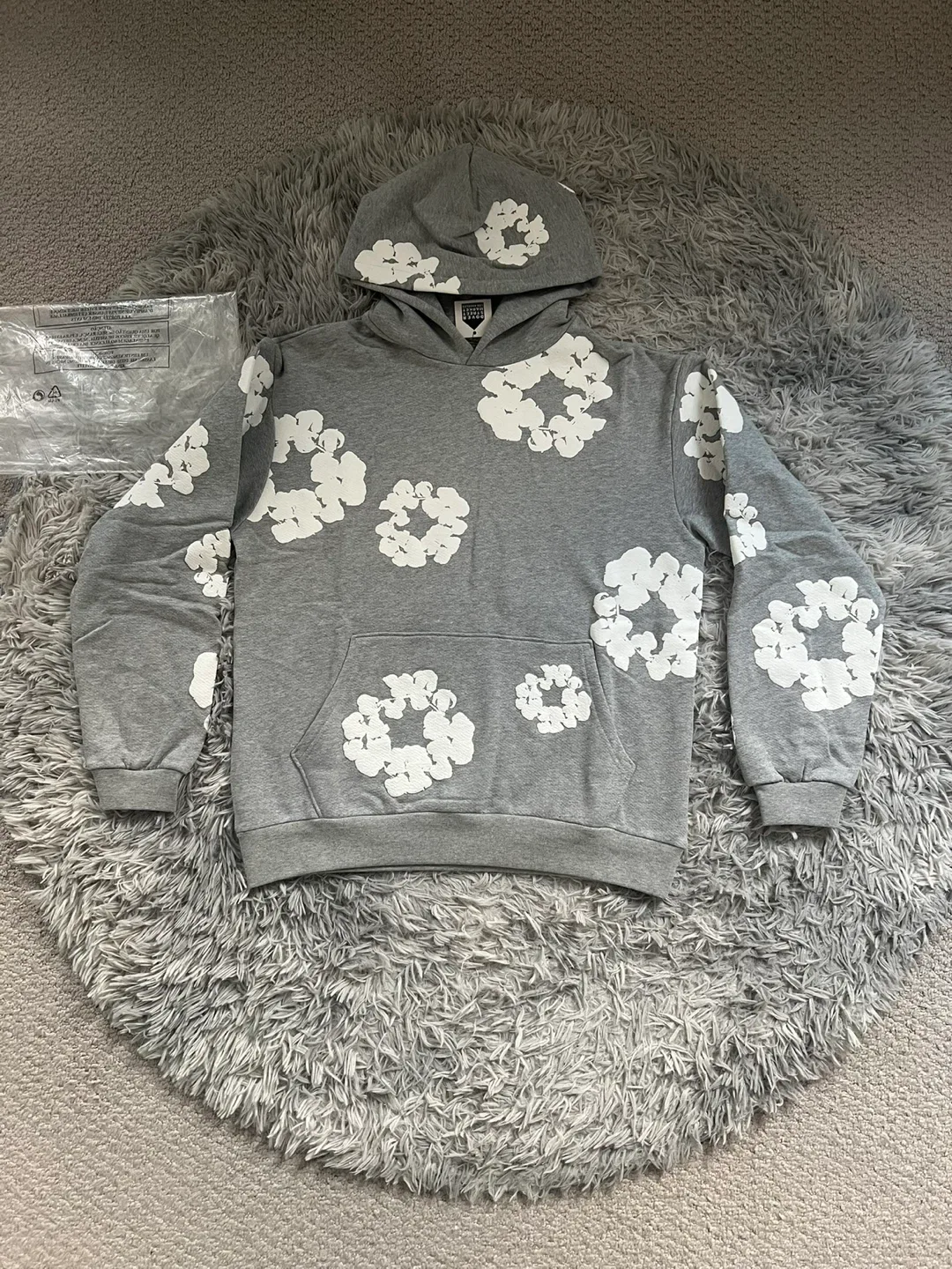 Grey Denim Tears The Cotton Wreath Hoodies thumbnail
