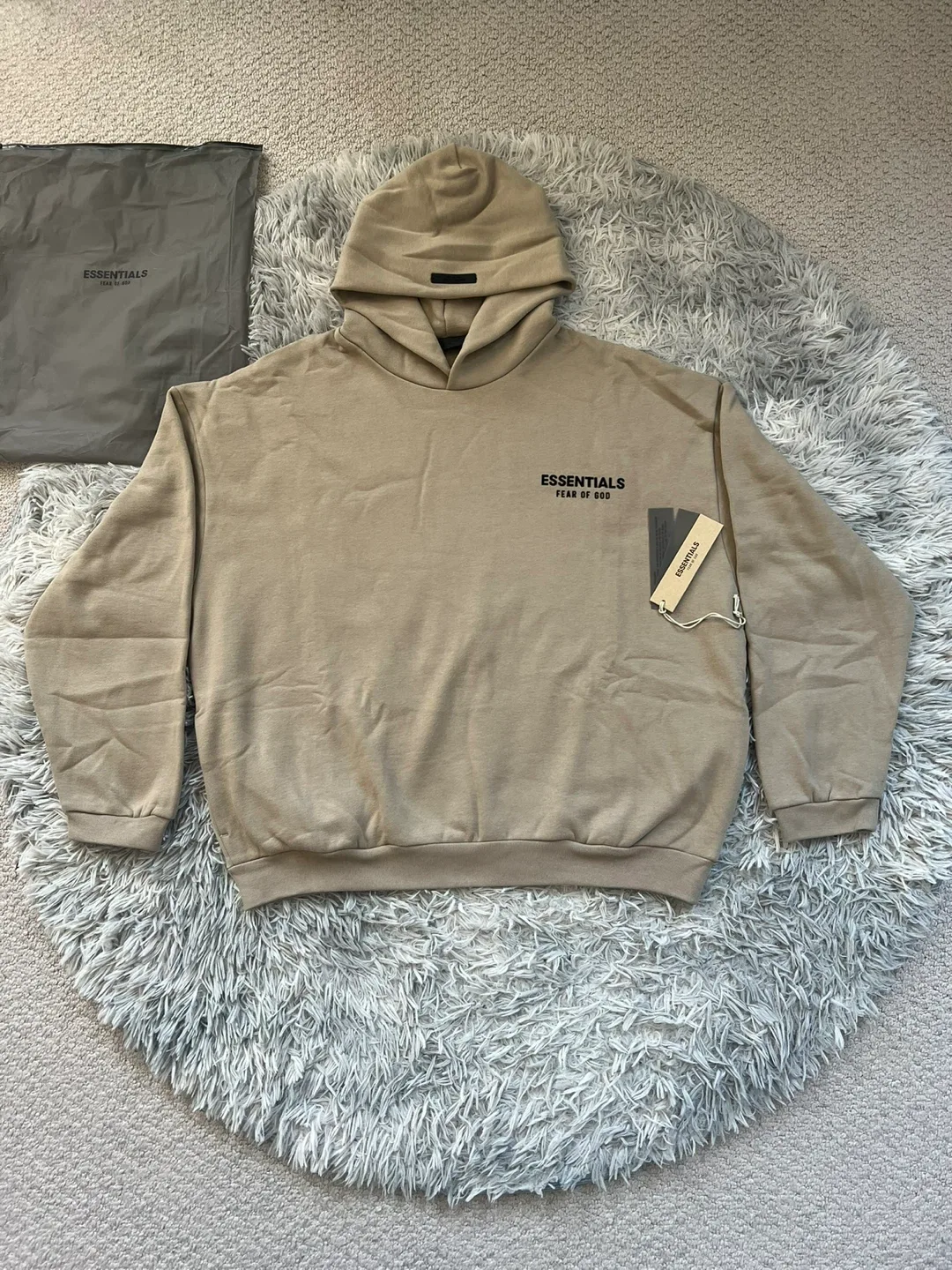 Heather Grey Essentials Fear Of God Hoodies thumbnail