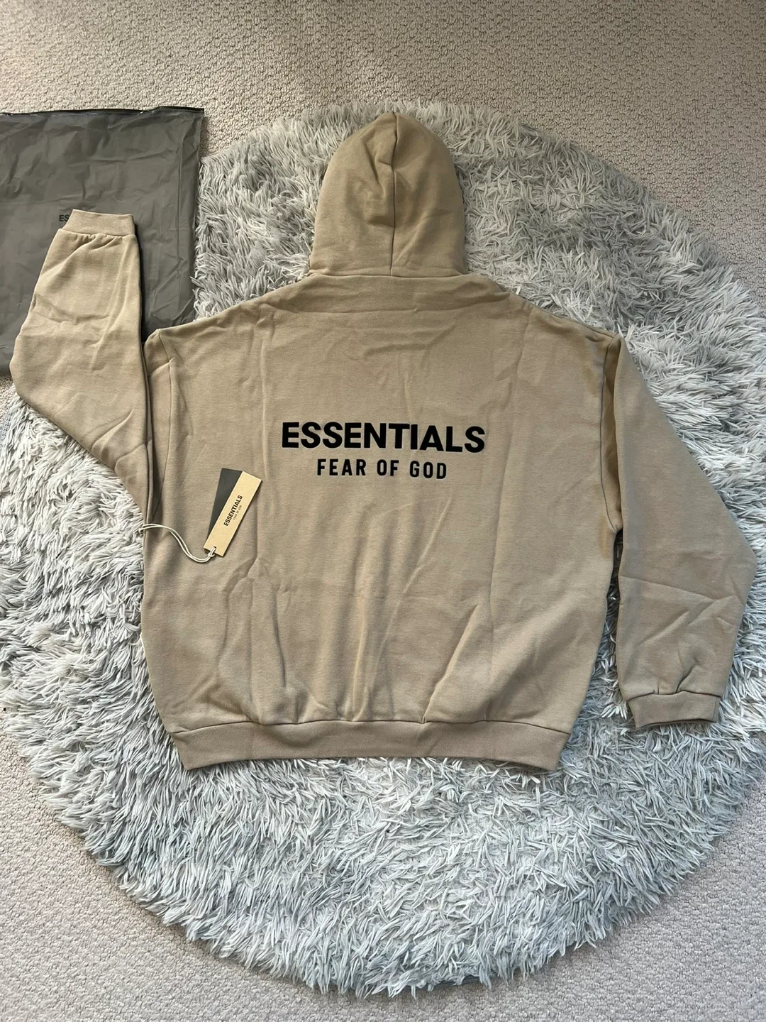 Heather Grey Essentials Fear Of God Hoodies image indicator(2)