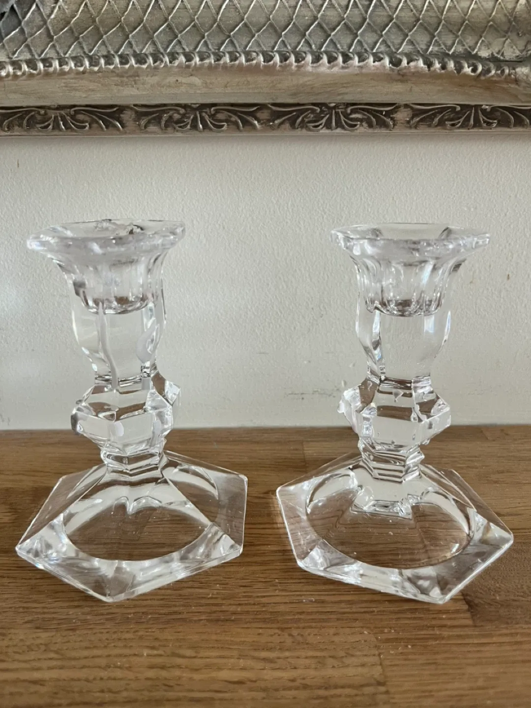 Glass Candle Holders (Set of 2) thumbnail