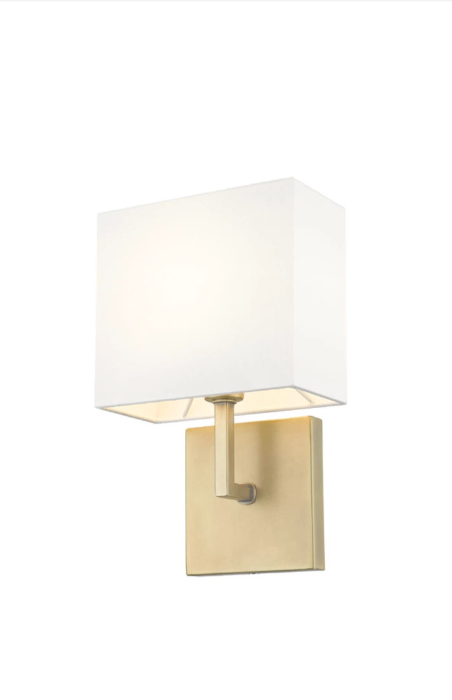 Brass light fixture
