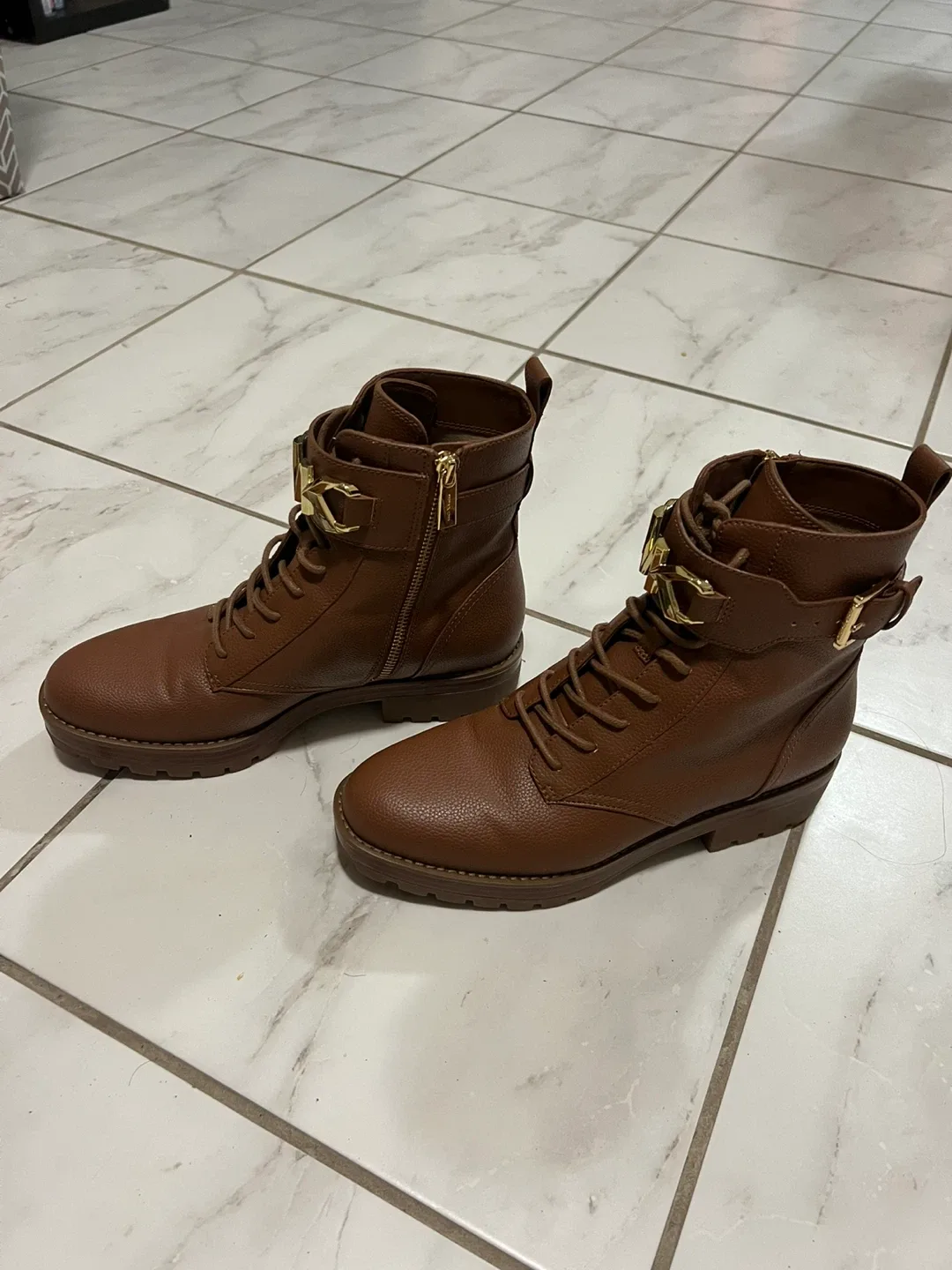 Michael Kors Brown Boots - Size 8 image indicator(2)