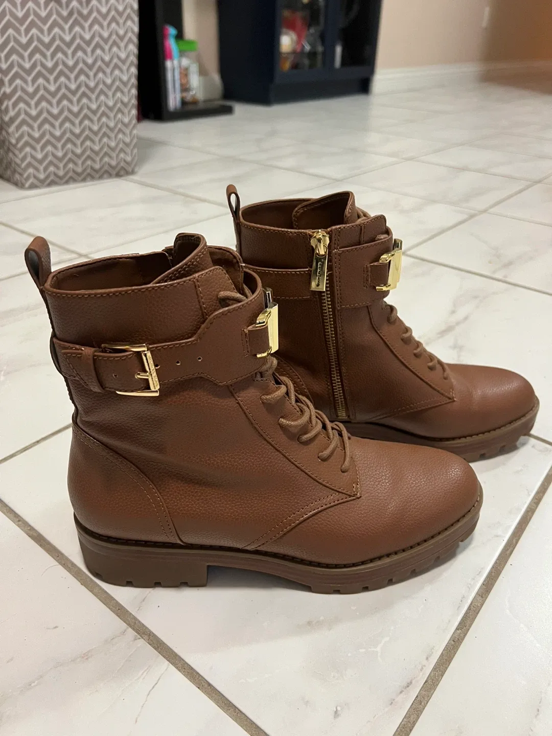 Michael Kors Brown Boots - Size 8 image indicator(3)