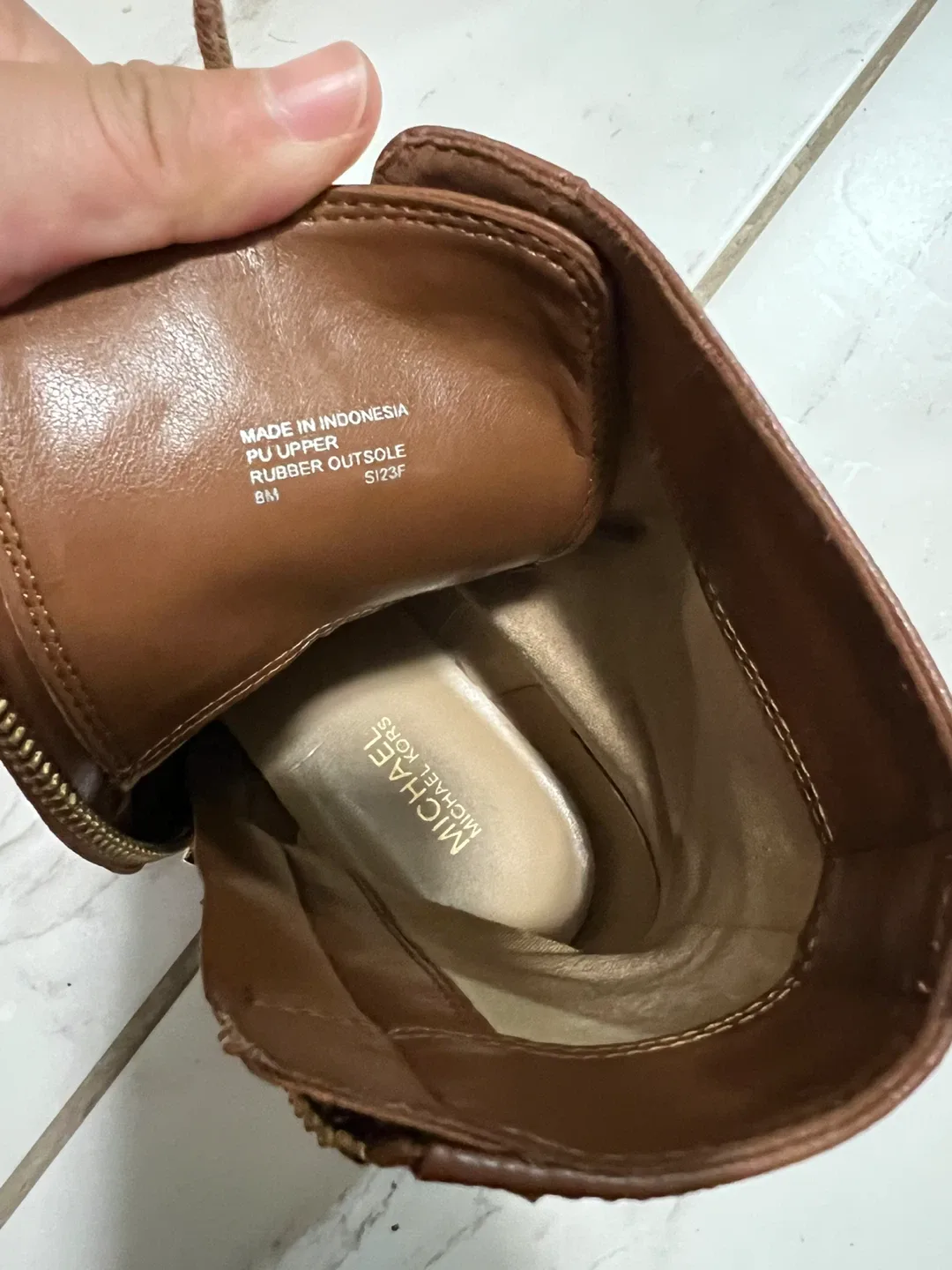 Michael Kors Brown Boots - Size 8 image indicator(4)