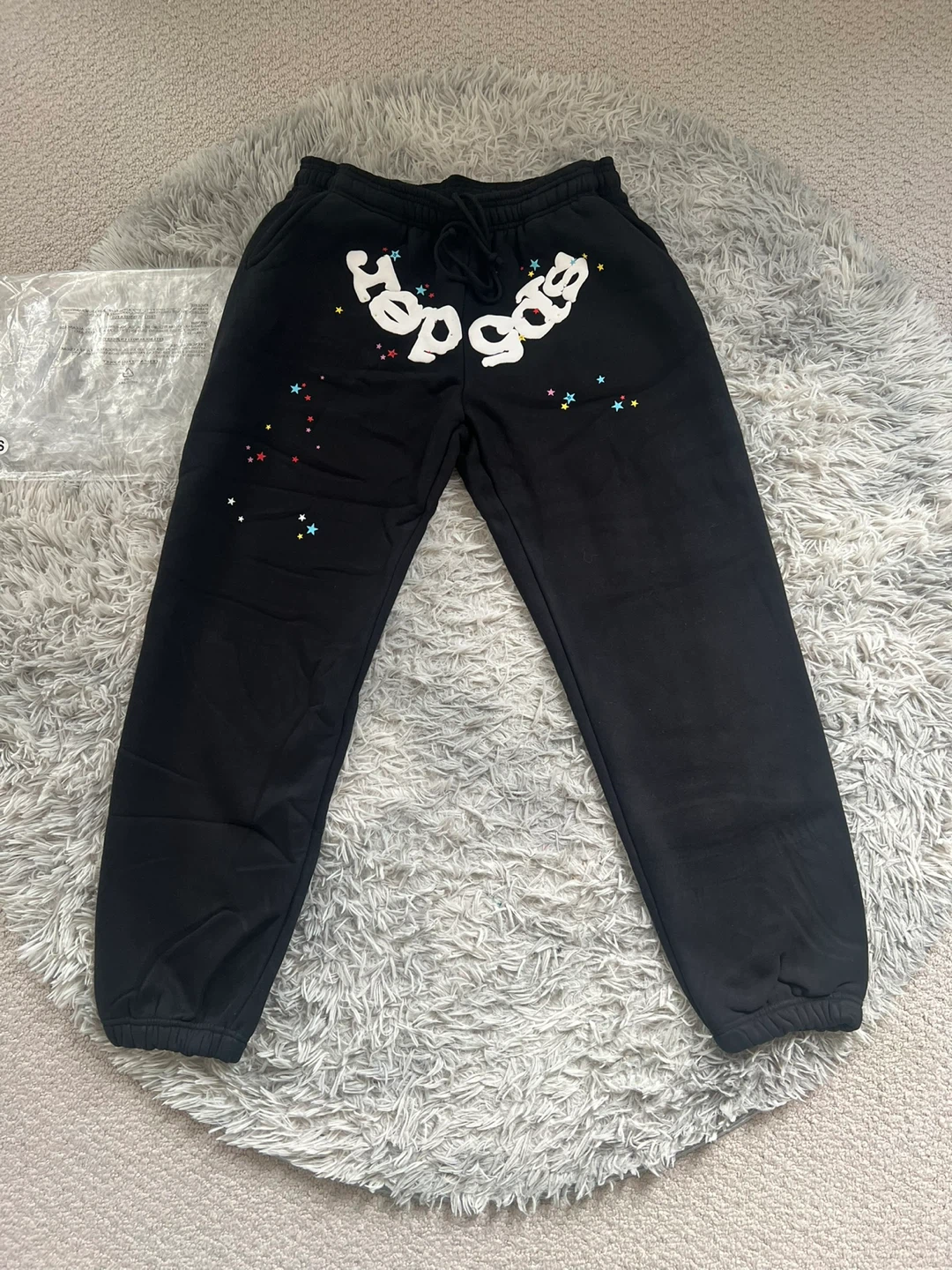 Black/Multicolour OG Web Sp5der Sweatpants