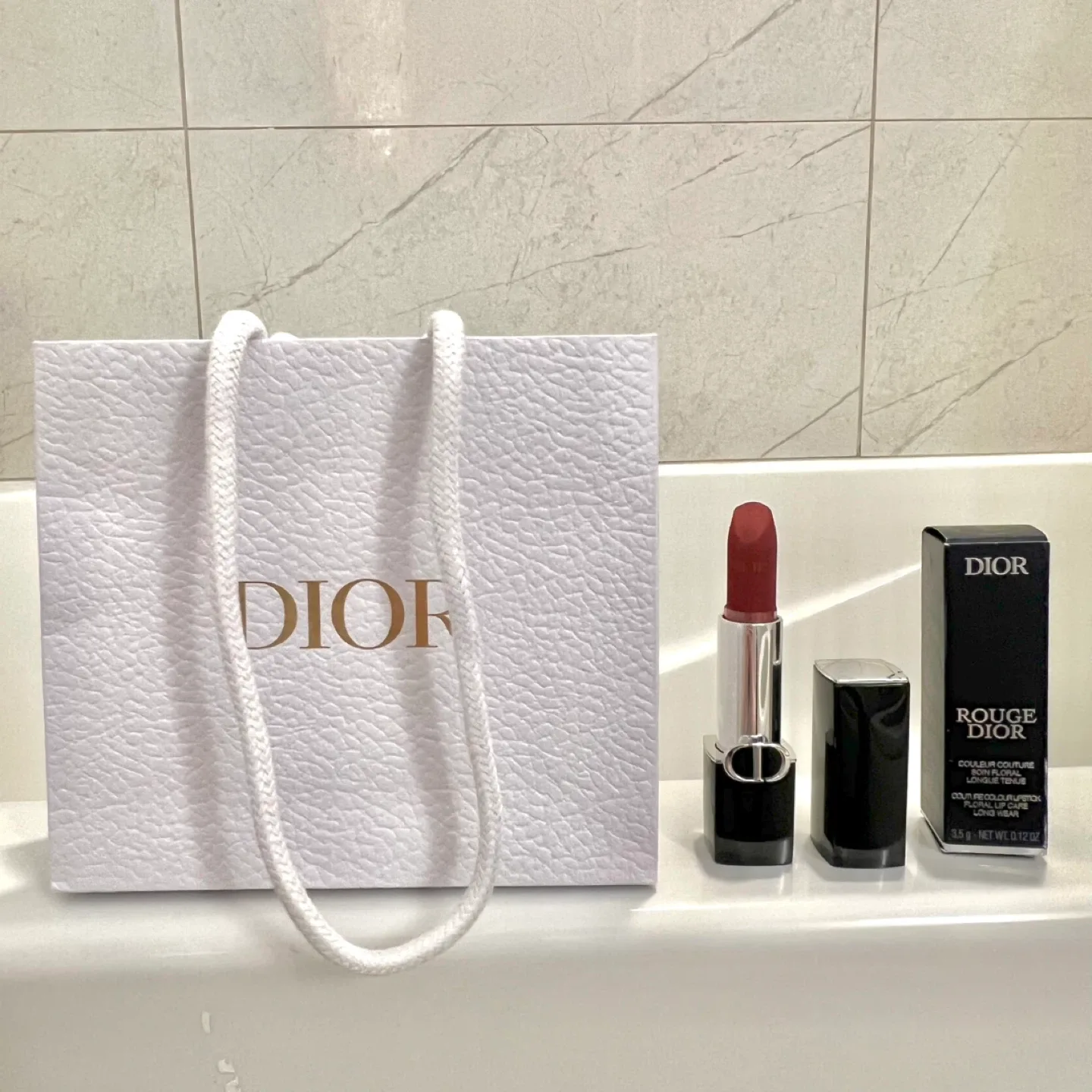 (Originally $74)New Dior 624 Verone Velvet Lipstick thumbnail