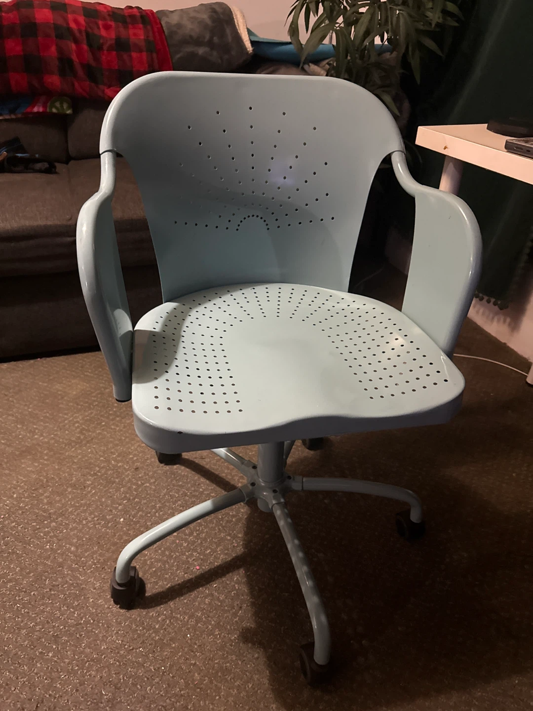 IKEA ROBERGET Swivel Chair - Light Turquoise - photo 4