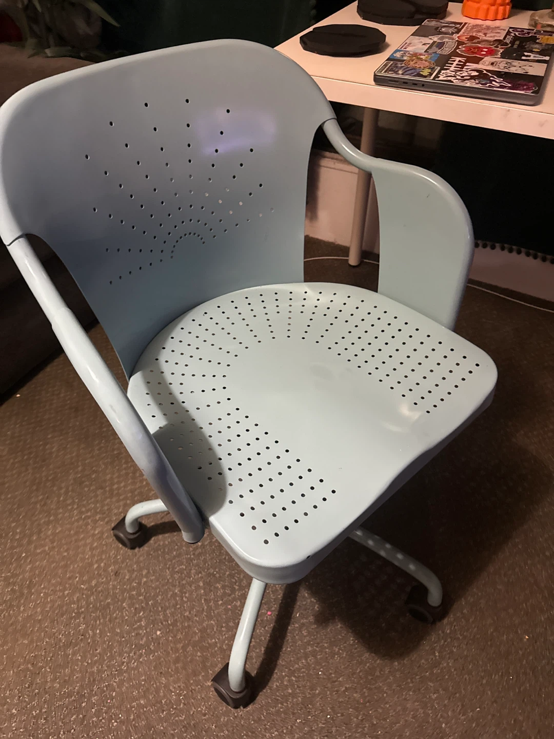 IKEA ROBERGET Swivel Chair - Light Turquoise - photo 3