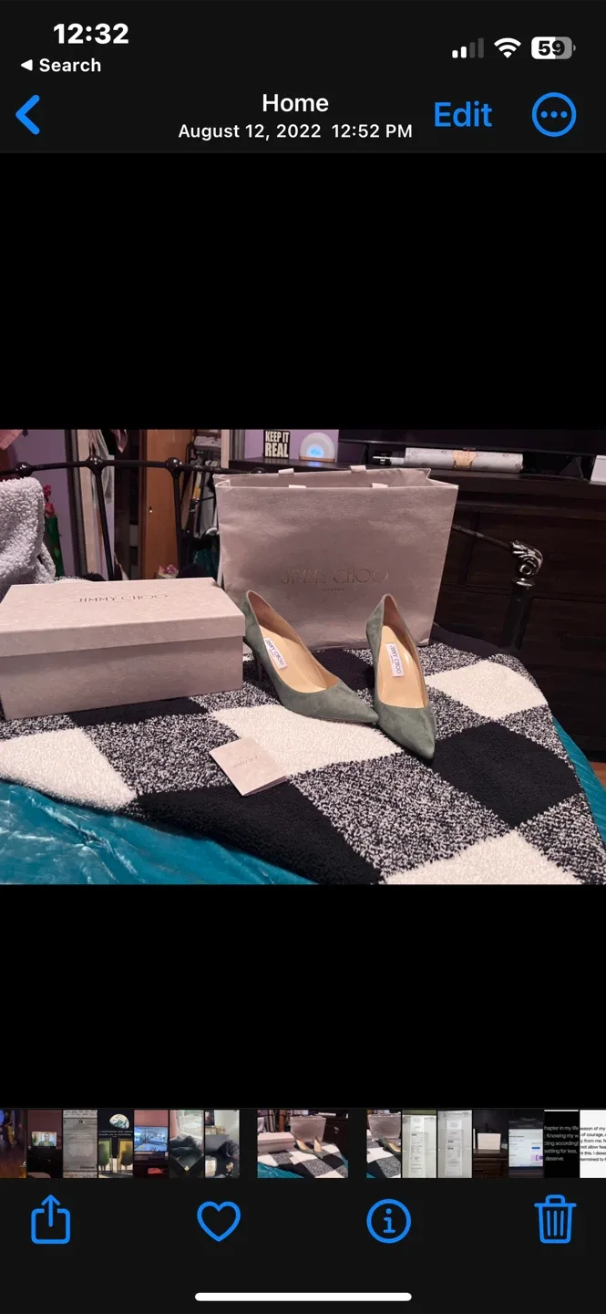 Jimmy Choo Suede Heels - Size 39 image indicator(3)