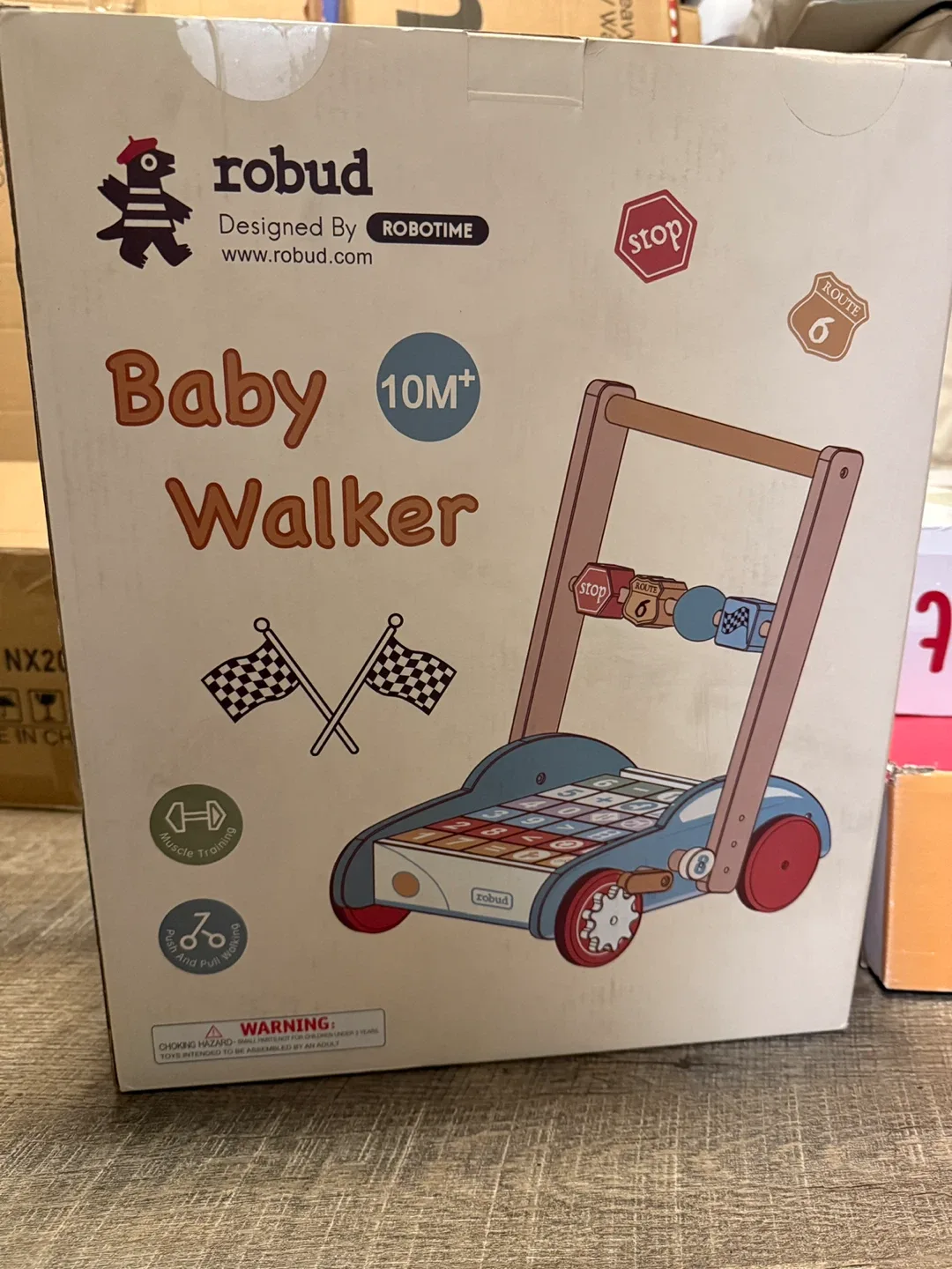 Robud Baby Walker with Blocks - 10M+ image indicator(4)