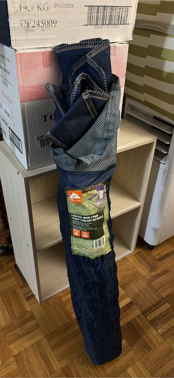 Mesh chair for outdoor and camping