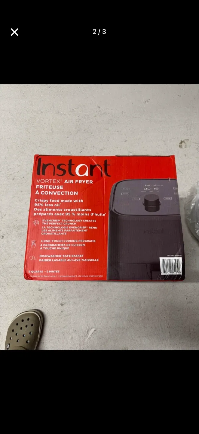 Instant Vortex Air Fryer - 2 Quart image indicator(2)