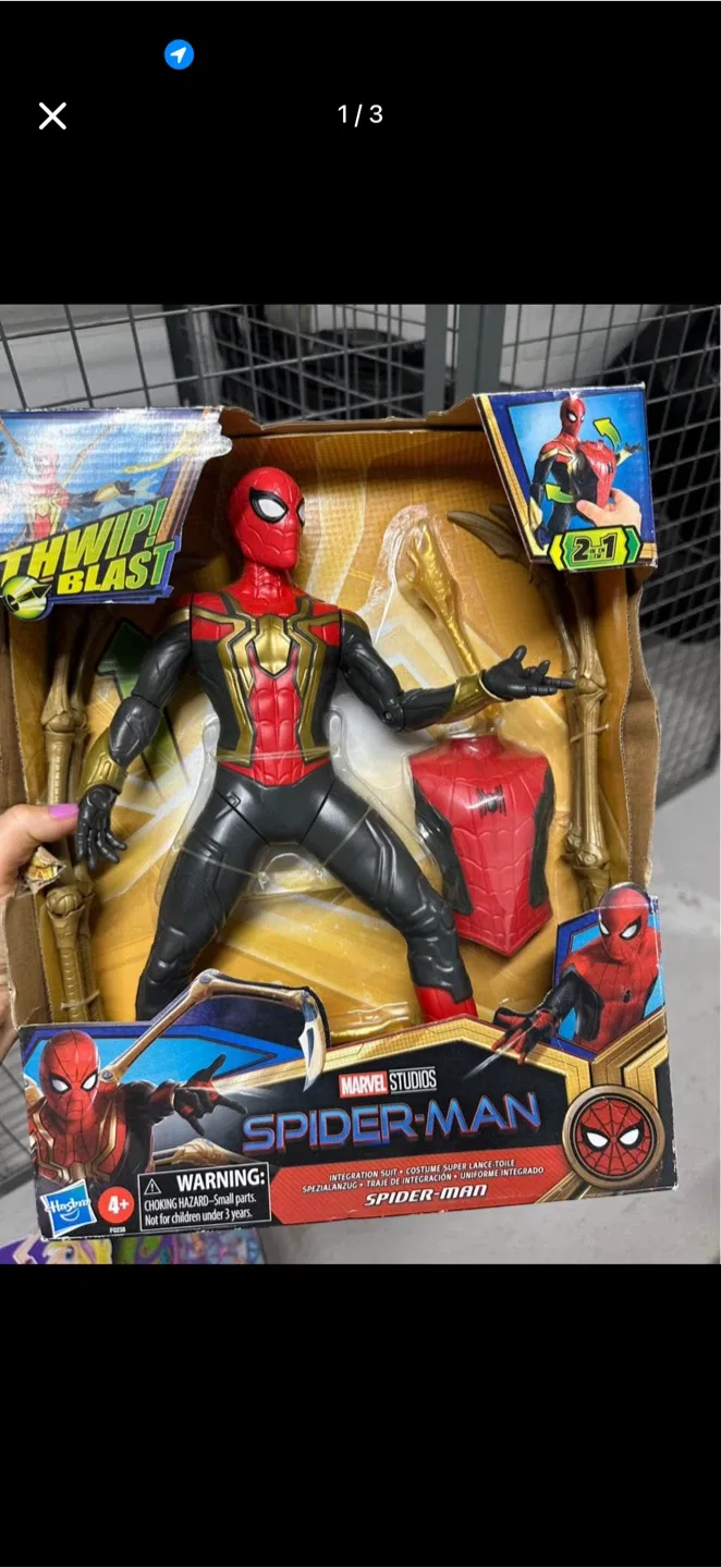 Marvel Spider-Man Movie Action Figure Toy, 6-In, New