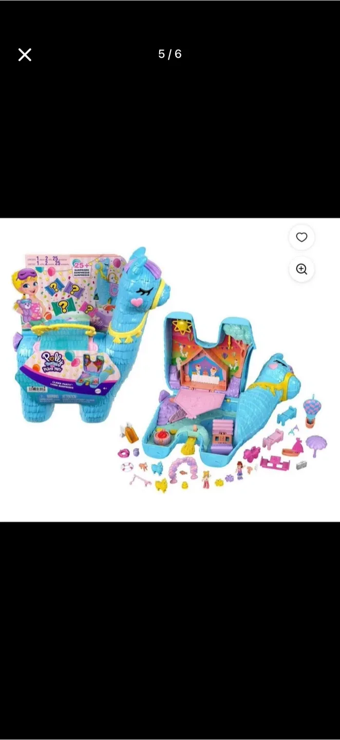 Polly Pocket Llama Party Playset - New in Box! image indicator(3)