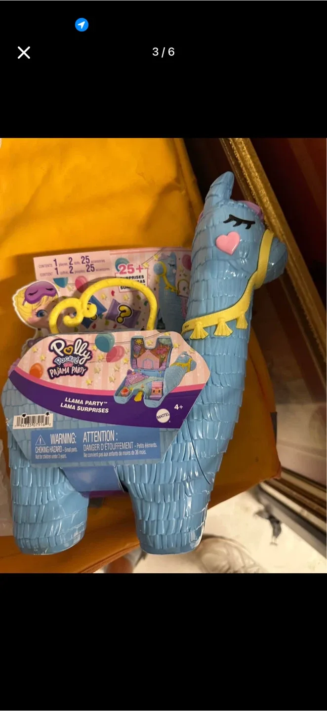 Polly Pocket Llama Party Playset - New in Box!