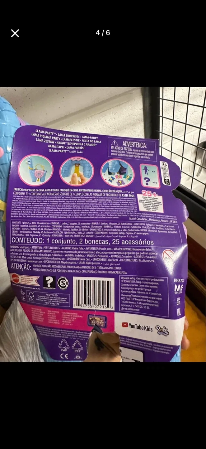 Polly Pocket Llama Party Playset - New in Box! image indicator(4)