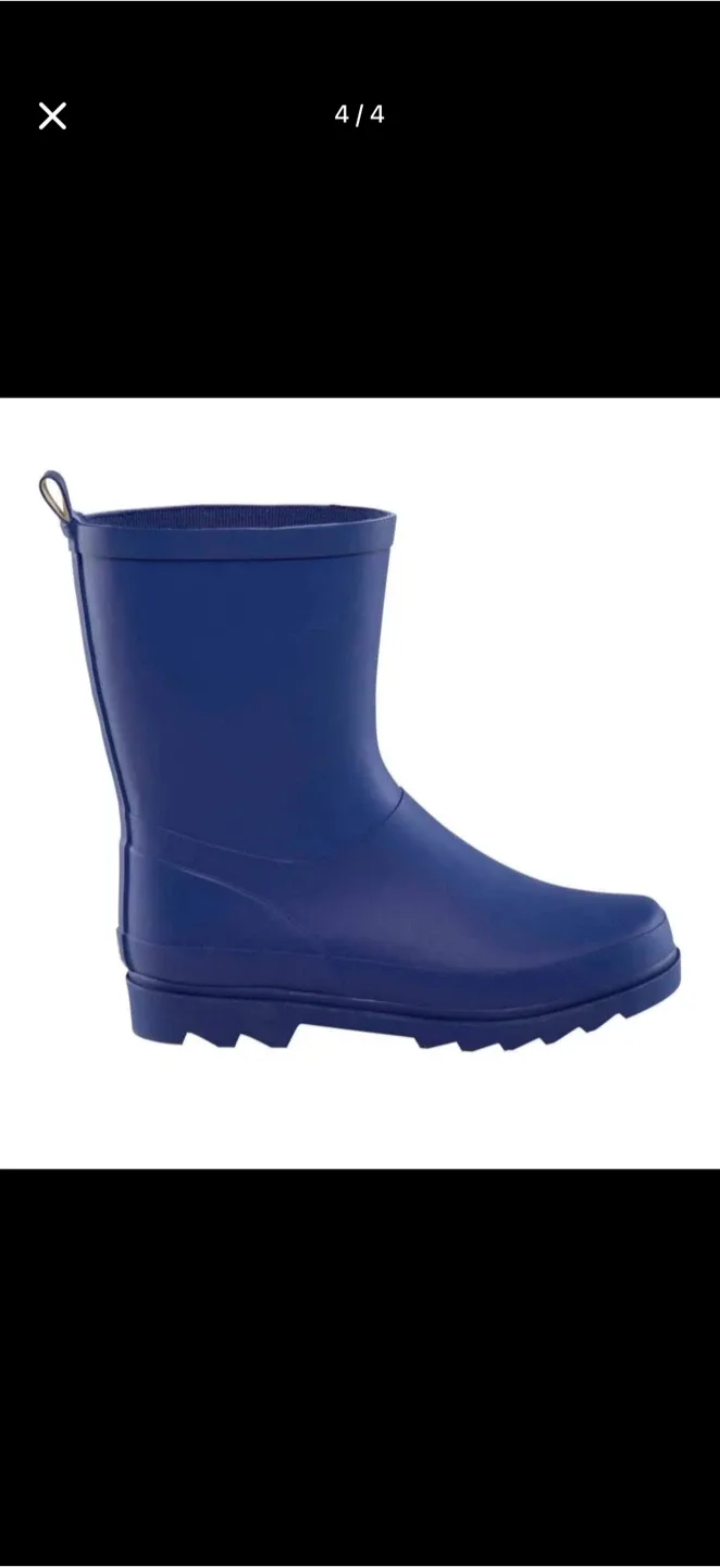 Ripzone Kids' Rain Boots - Size us 1  13t/c eur- Blue