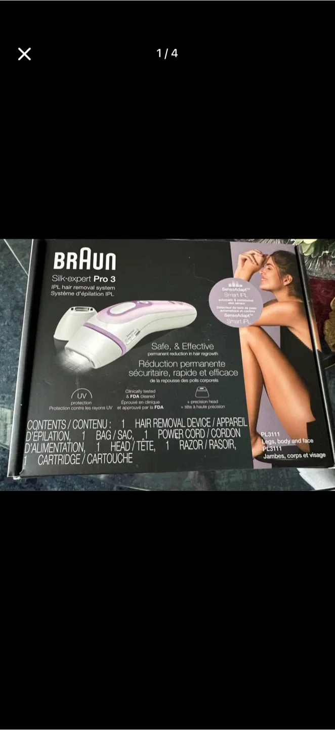 Braun Silk-expert Pro 3 IPL Hair Removal System