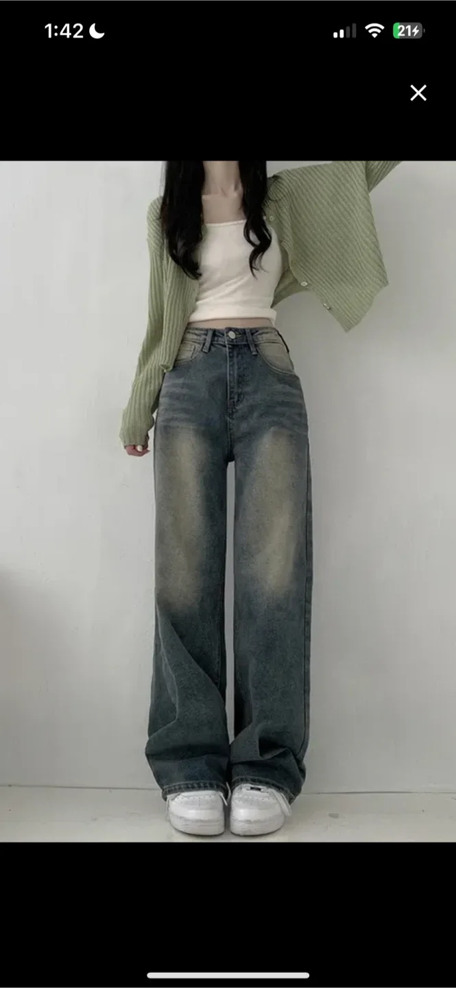 Wash Wide Jeans image indicator(2)