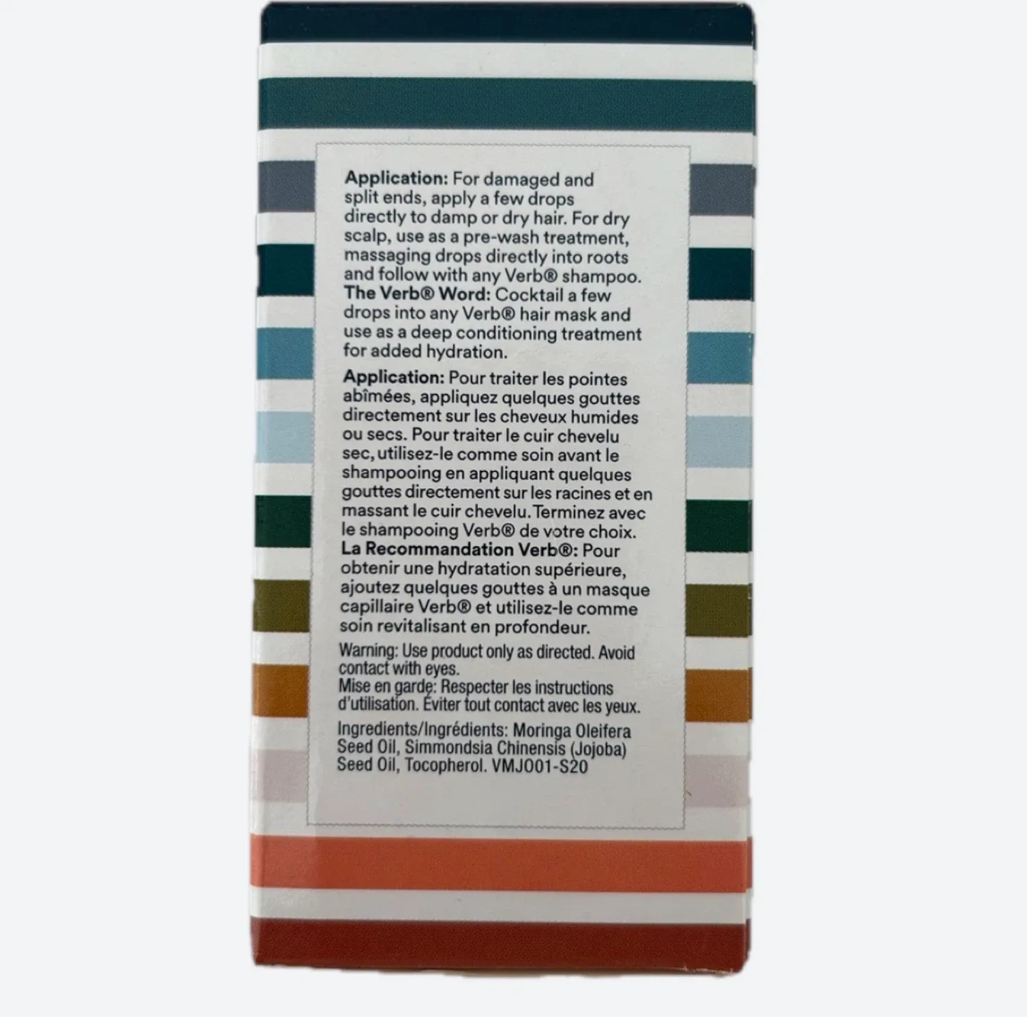 Verb Moringa Jojoba Hair Treatment Oil image indicator(3)