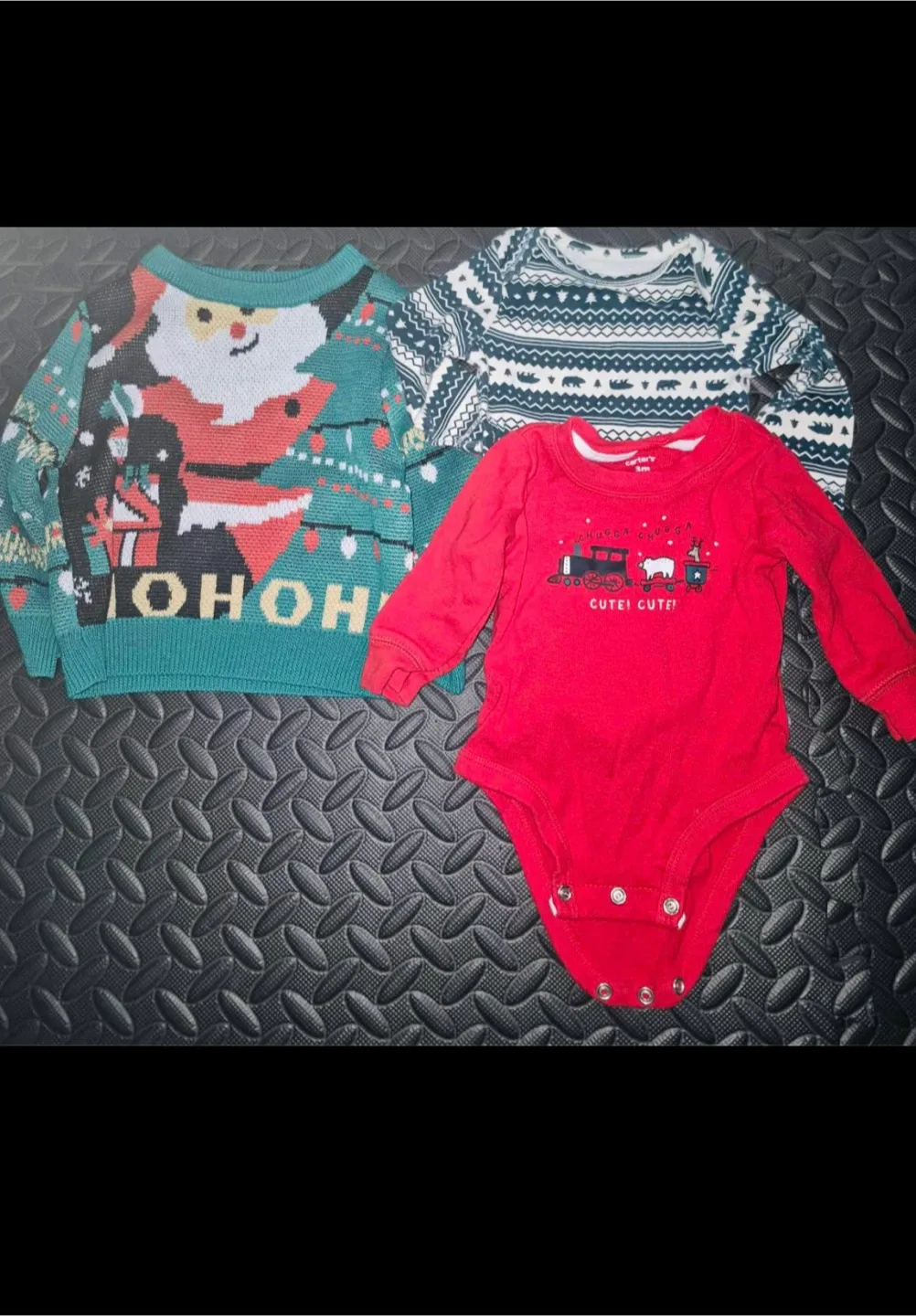 Baby boy Christmas clothes 0-3 month old image indicator(3)