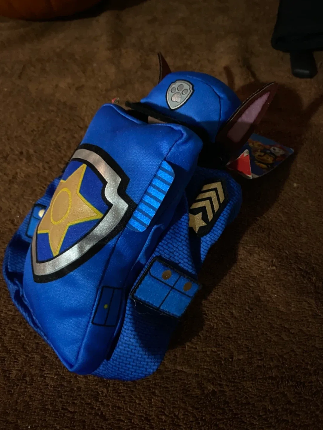 Paw Patrol Chase Pet Costume - New! image indicator(3)