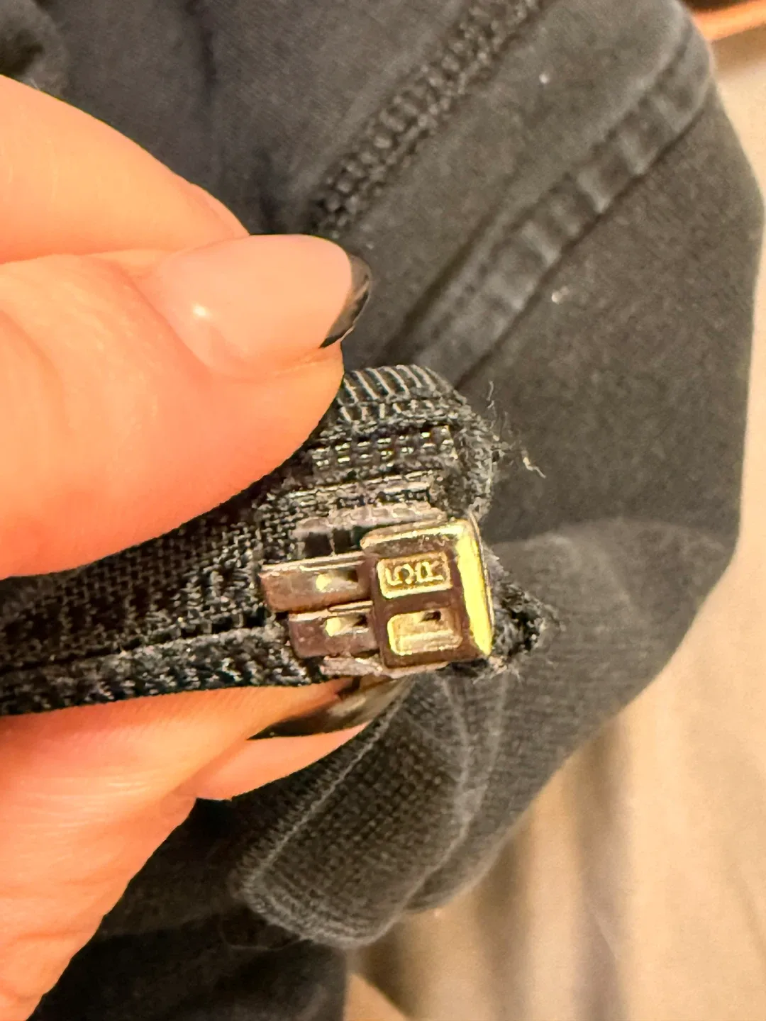 Y2K/“Vintage” Lululemon Black Zip Up Jacket Size 6 image indicator(6)