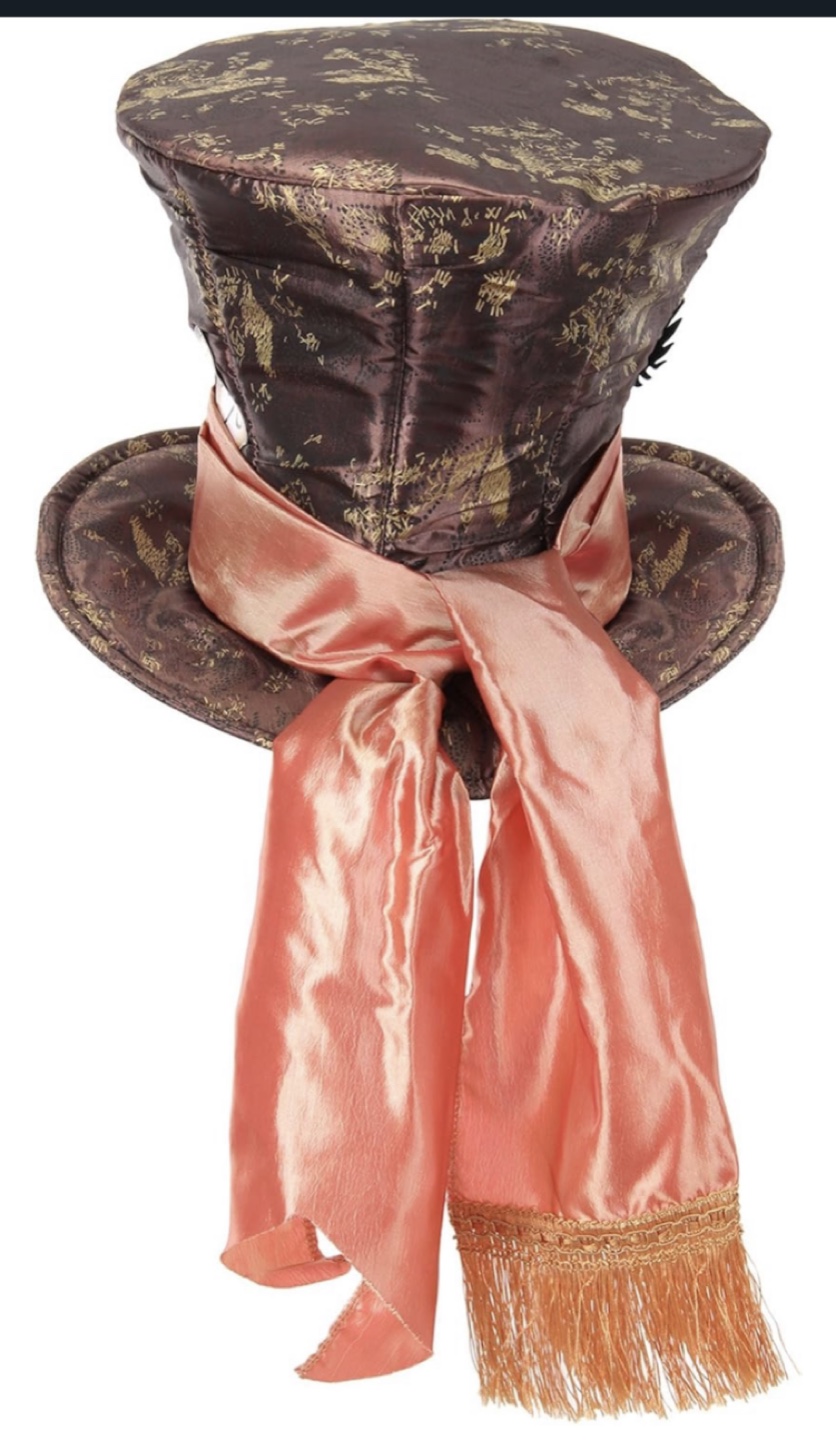 Disney Alice in Wonderland Mad Hatter Hat - Elope - photo 2