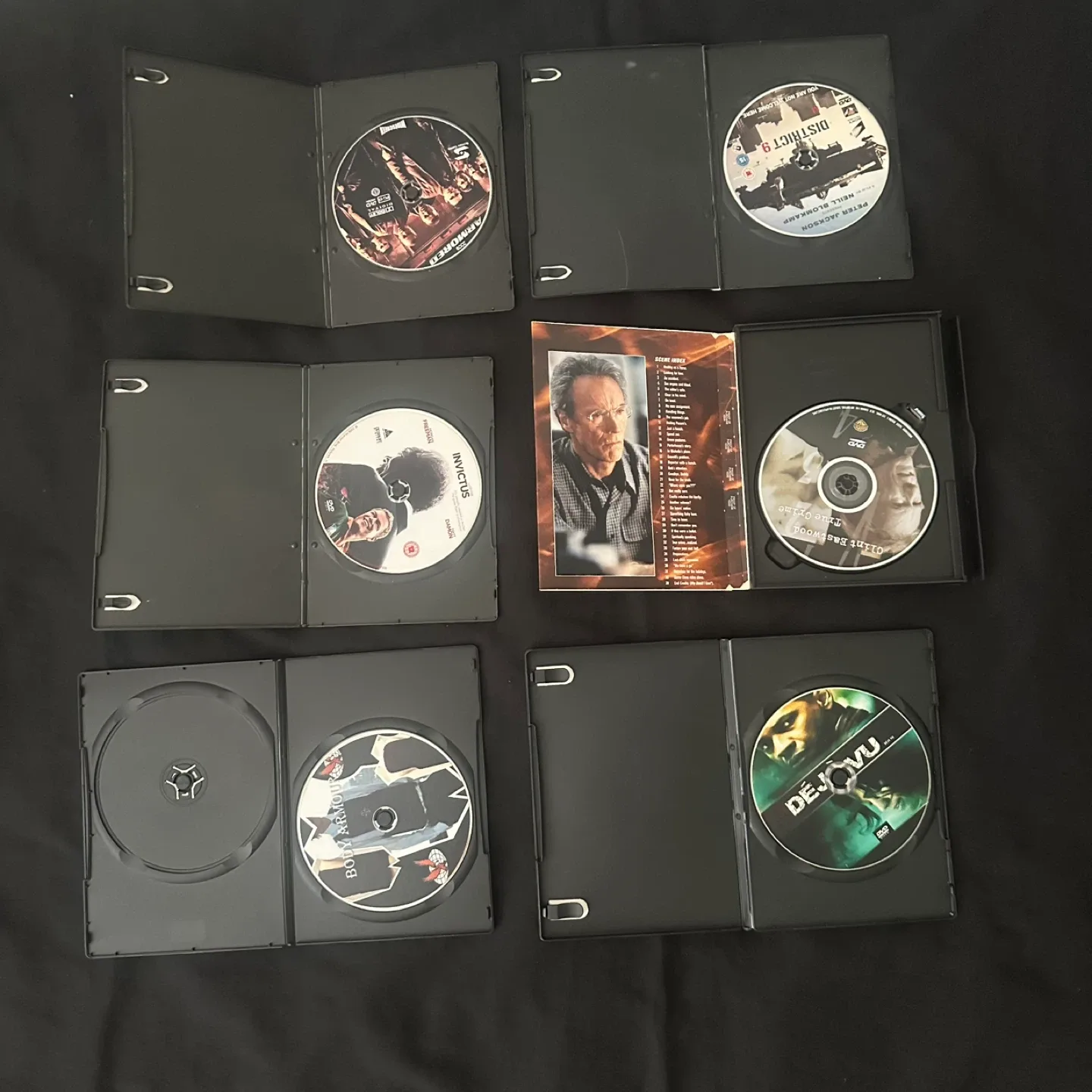 Collection of action movie DVDs (42) image indicator(4)