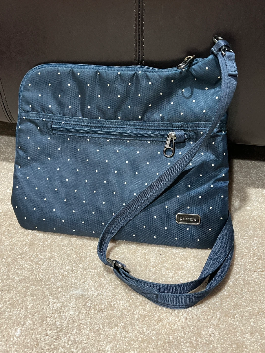 RFID safe crossbody bag by Pacsafe