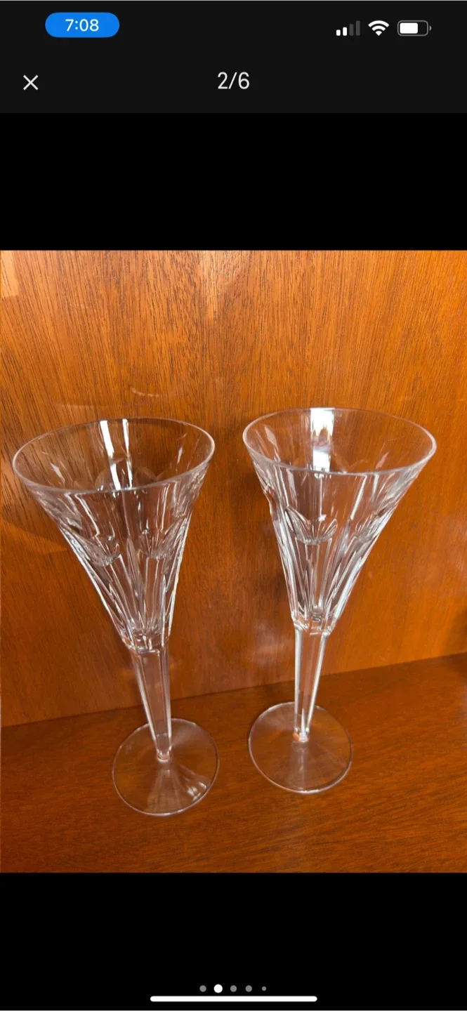 Waterford Crystal Champagne Flutes (Set of 2) image indicator(2)