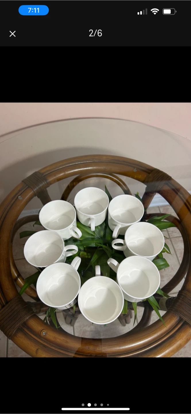 Wedgwood Parallels Bone China Mugs - Set of 6 - photo 5