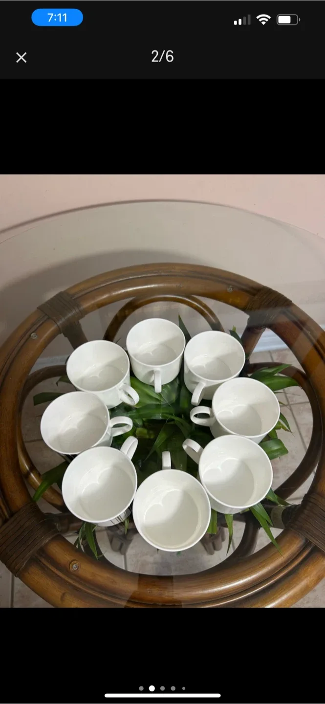 Wedgwood Parallels Bone China Mugs - Set of 6 image indicator(5)