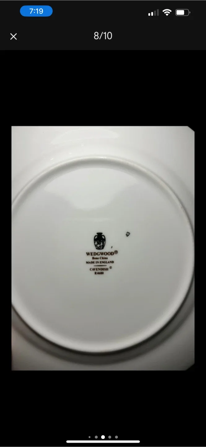 Wedgwood Cavendish R4680 Bone China Dinner Serving set image indicator(8)