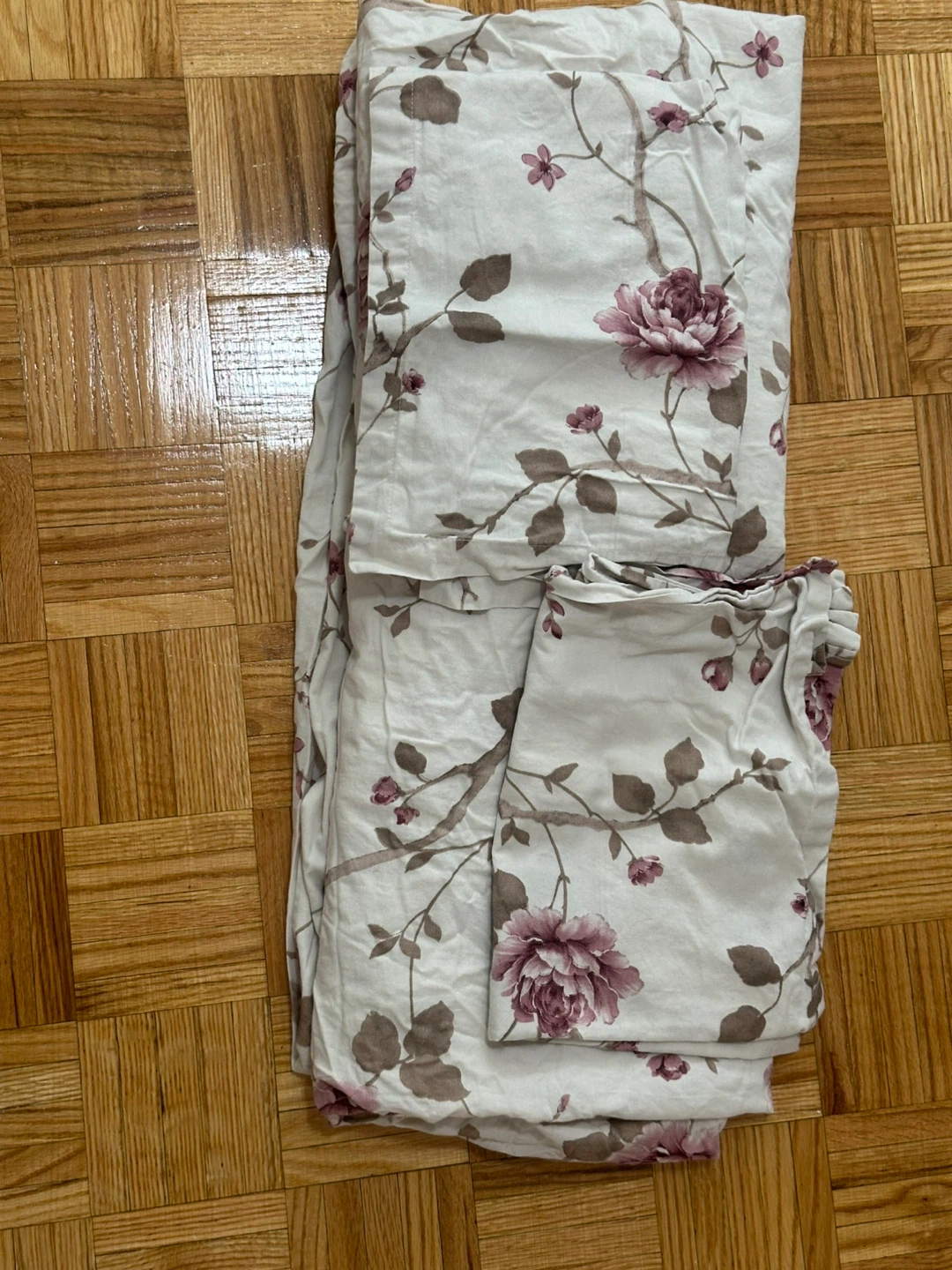 Trance Home Linen King Floral Bed Sheet Set