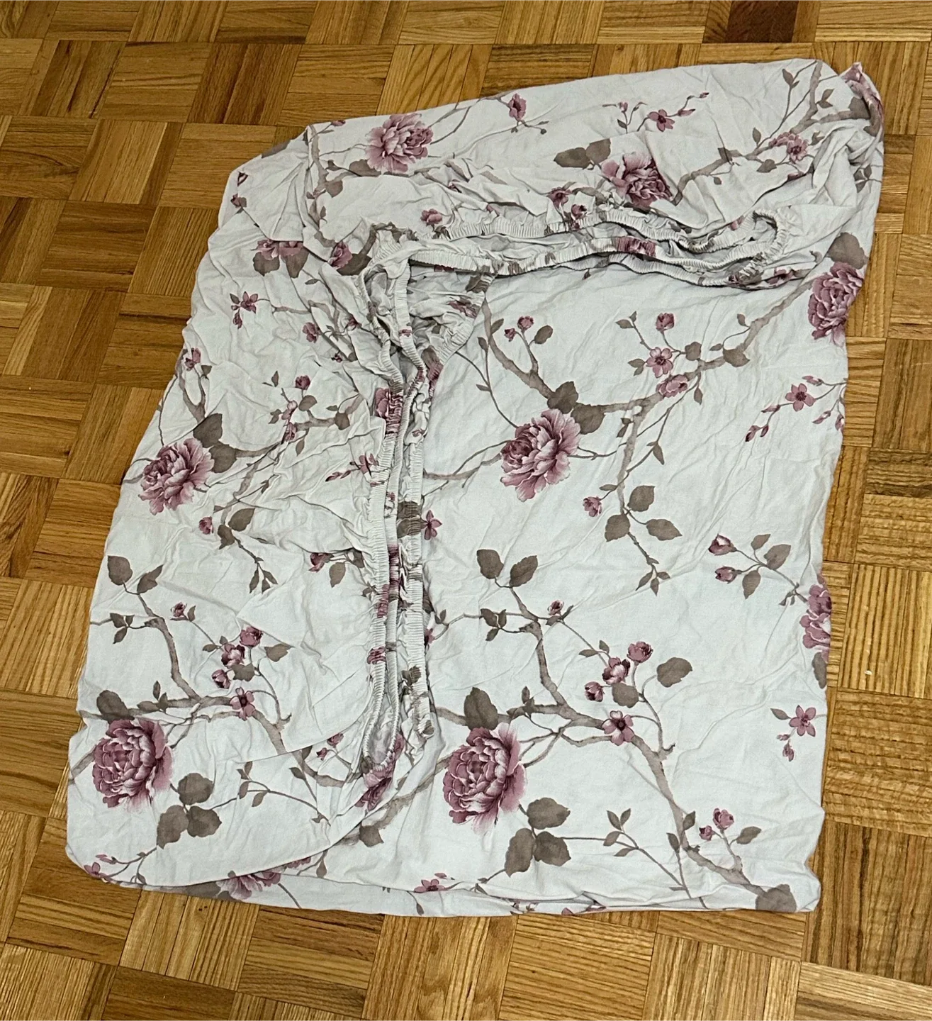 Trance Home Linen King Floral Bed Sheet Set image indicator(2)