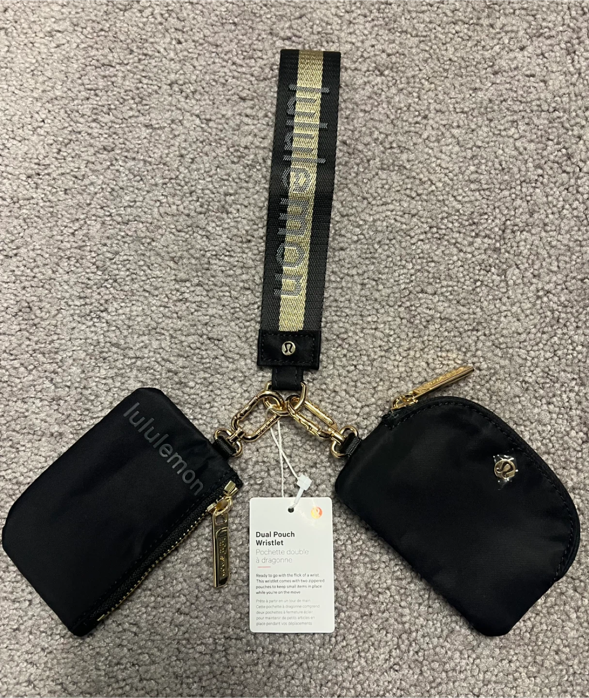 Lululemon Dual Pouch Wristlet Coin Purse Wallet - photo 2
