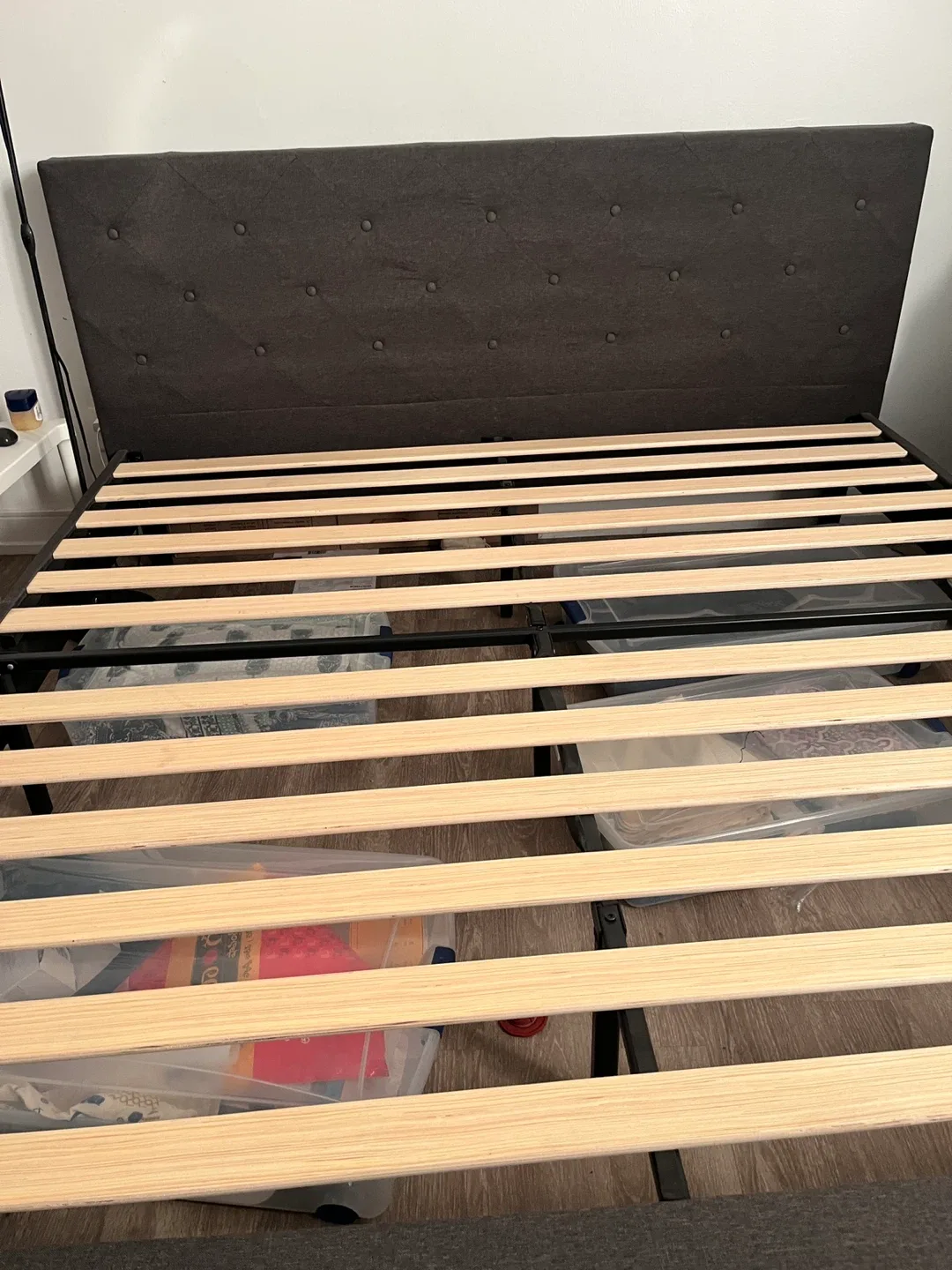 Zinus Upholstered Platform Bed Frame image indicator(2)