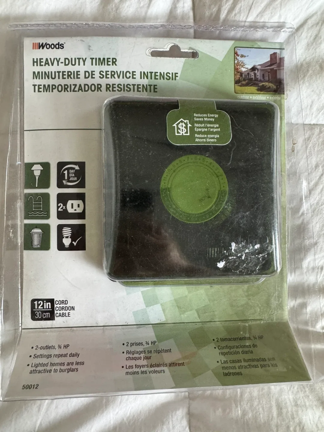 Brand New Outdoor Heavy Duty Timer - Great for Christmas Lights thumbnail