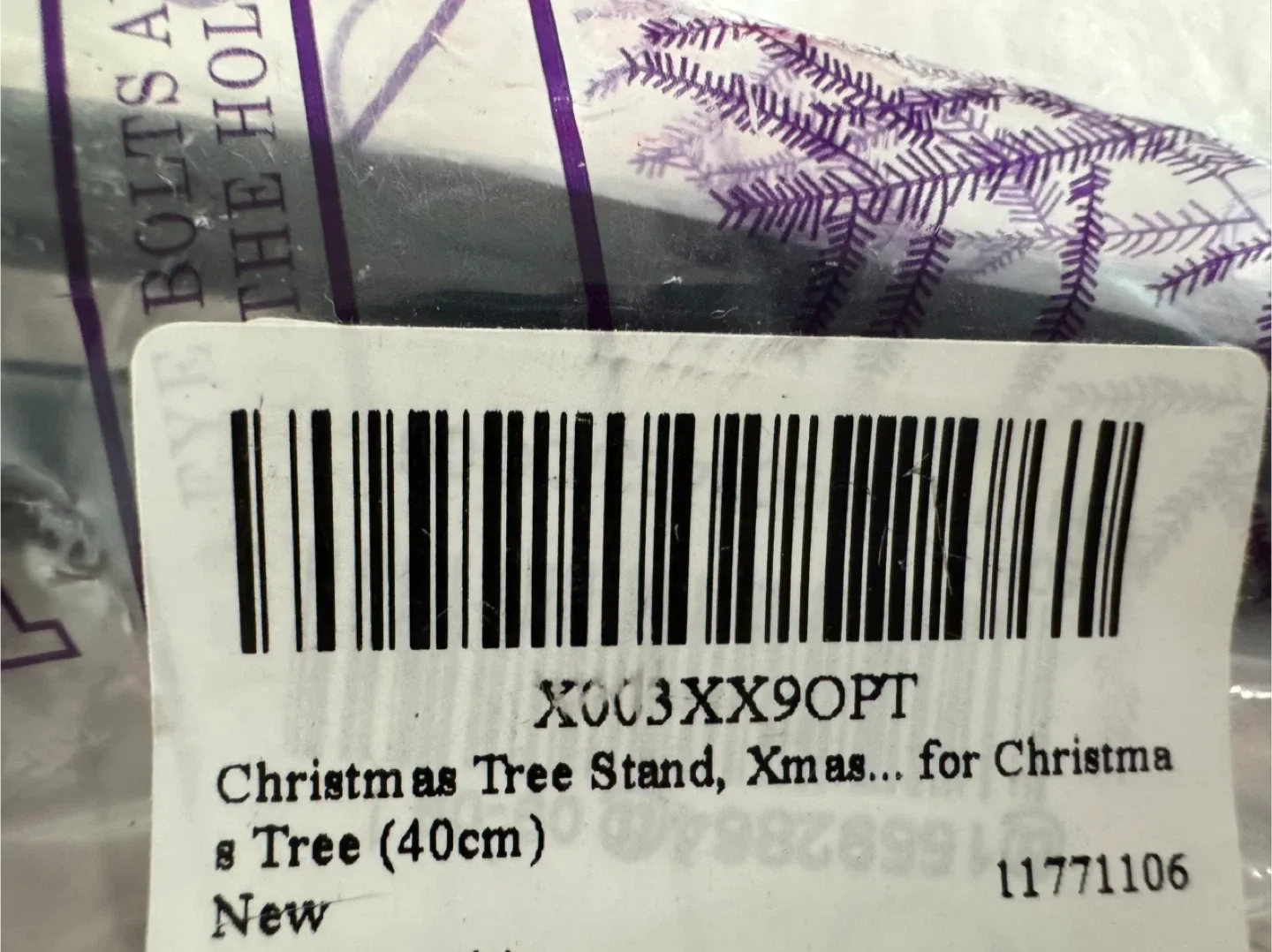 Brand New 40cm Christmas Tree Stand image indicator(4)