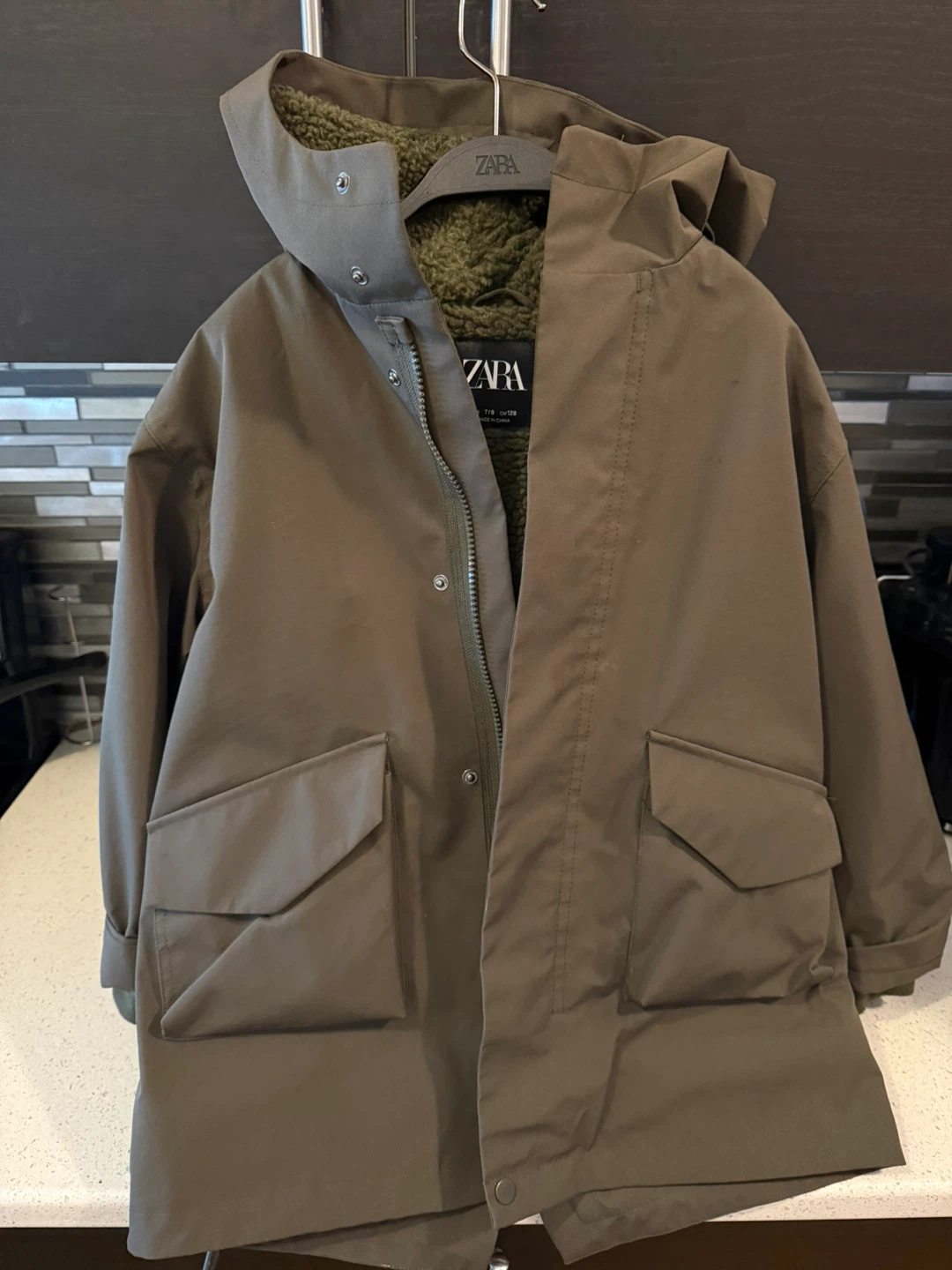 Zara’s (Warm Kids Fall Jacket) Size: 7/8 - photo 2