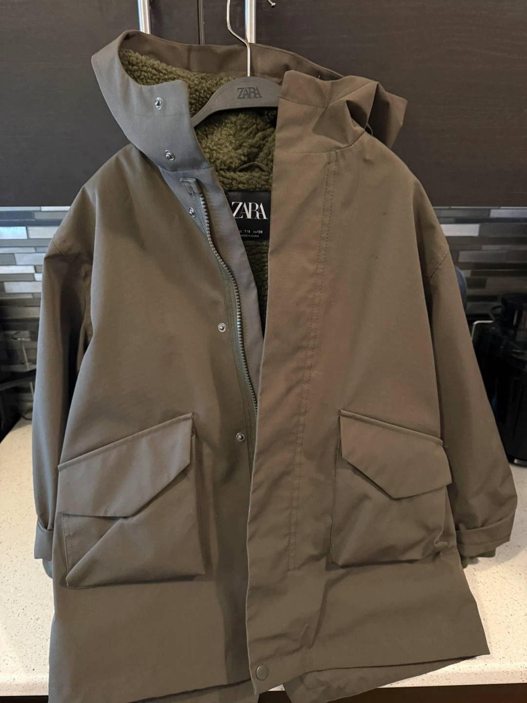 Zara’s (Warm Kids Fall Jacket) Size: 7/8